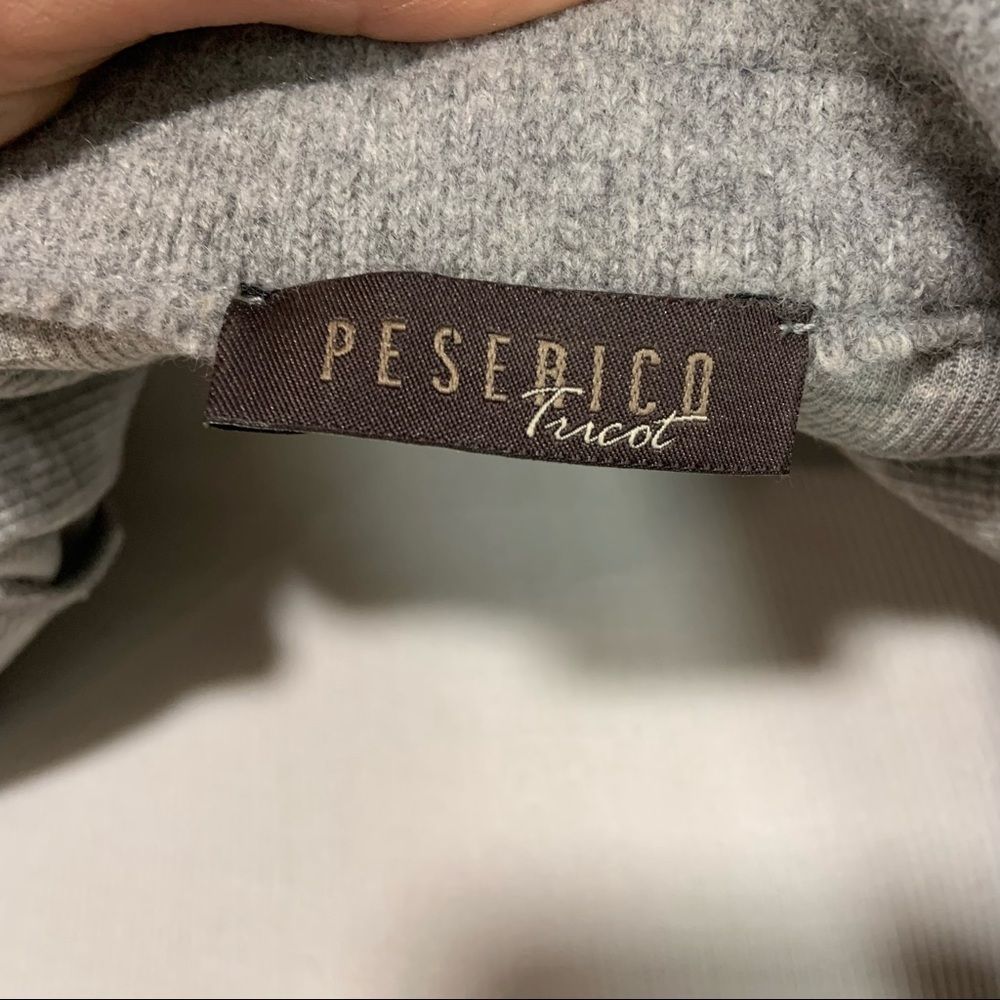 Peserico Tricot Lightweight Cotton Button Down Cardigan Jacket Size 40 (F1) - Picture 8 of 11